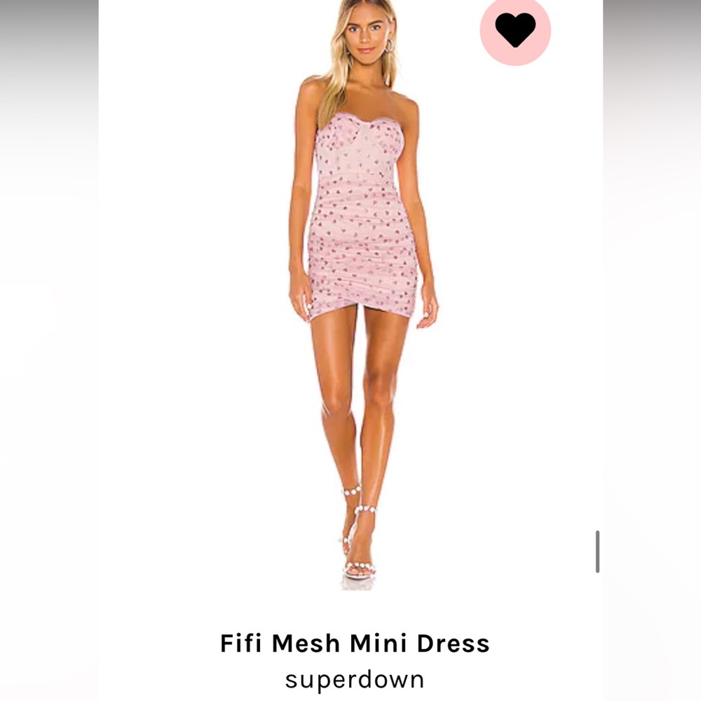 COPY - Revolve Superdown Fifi Mesh Mini Dress